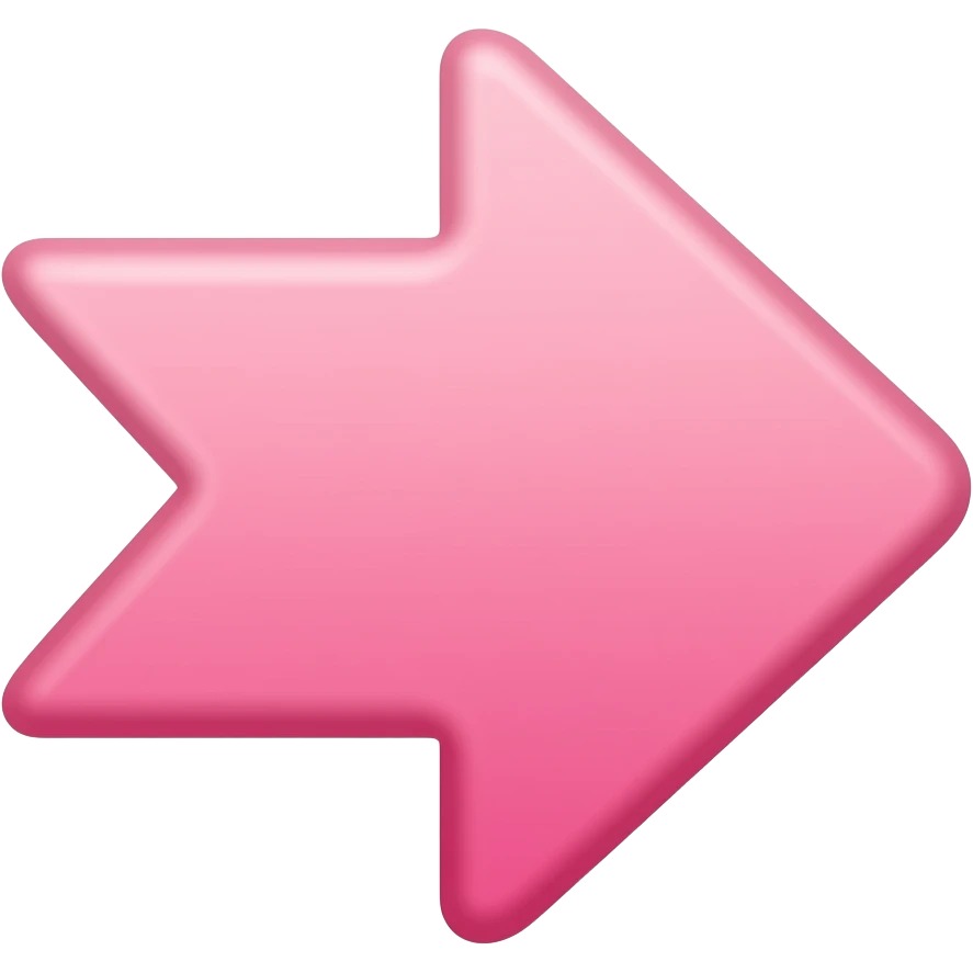 Стрелка розовая emoji