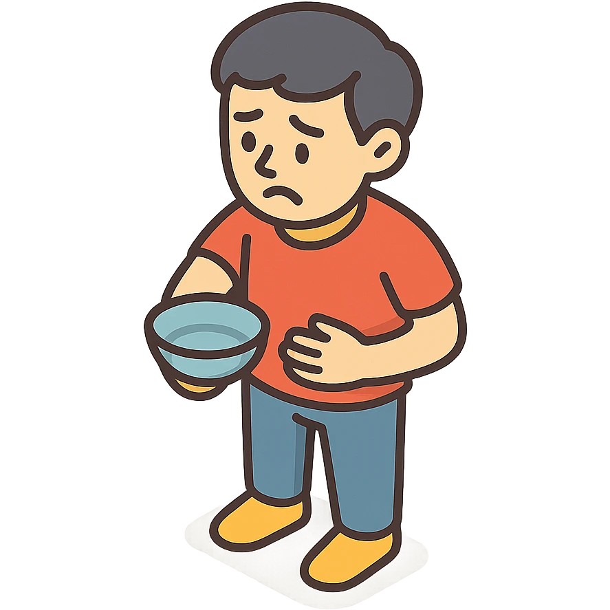 hungry guy emoji