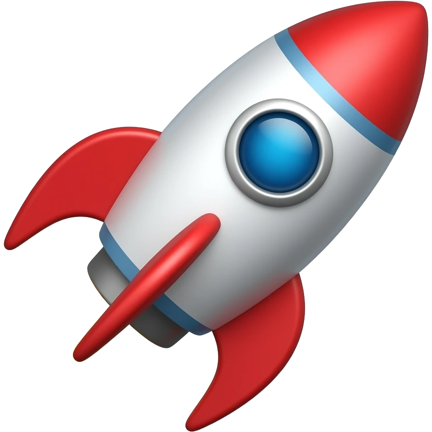 Rocket emoji