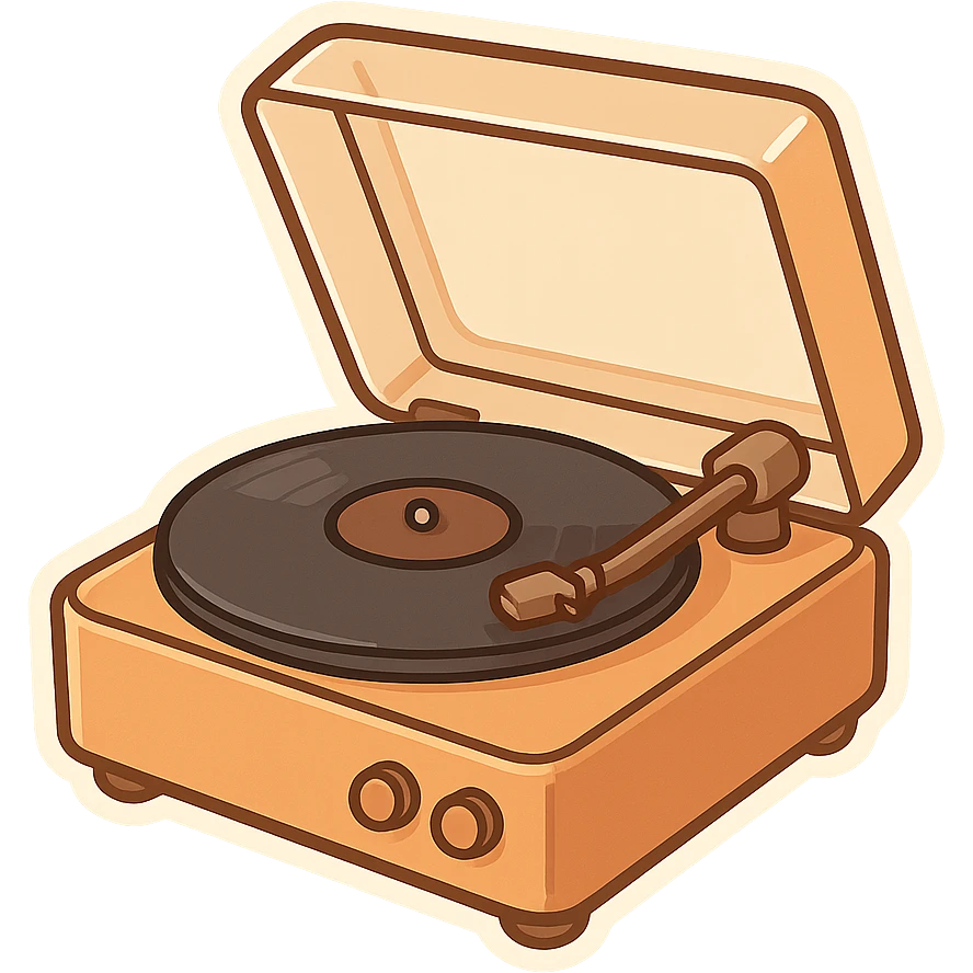 record player emoji
