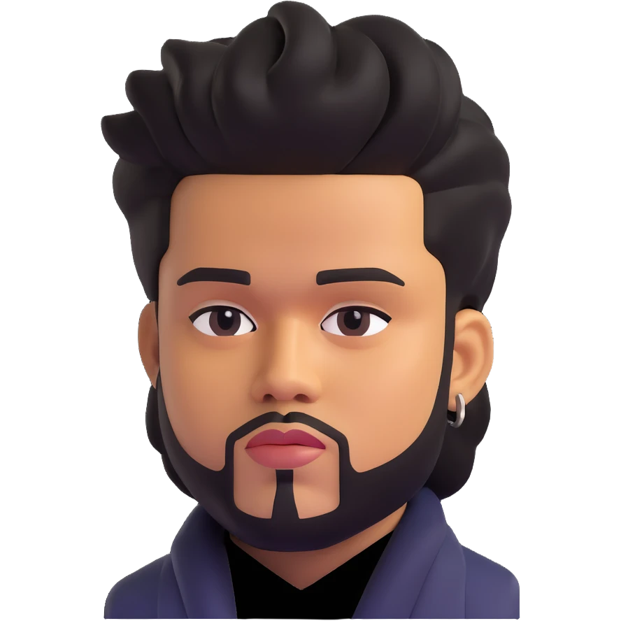 the weeknd emoji