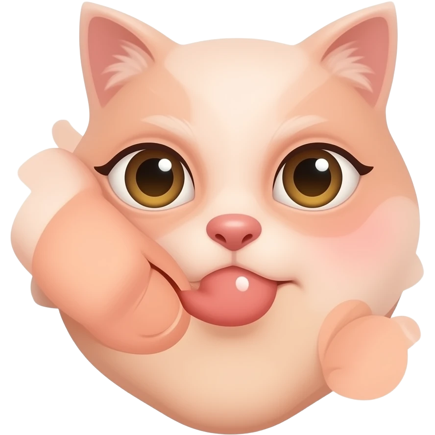 Fingers in pussy emoji