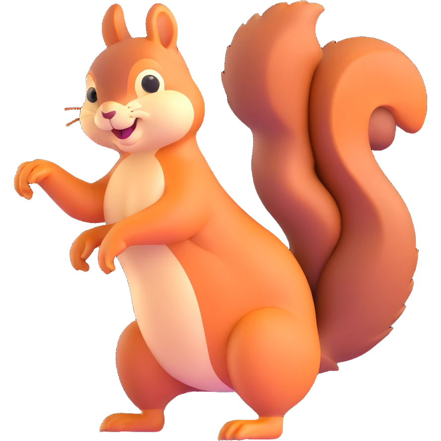 squirrel twerking emoji