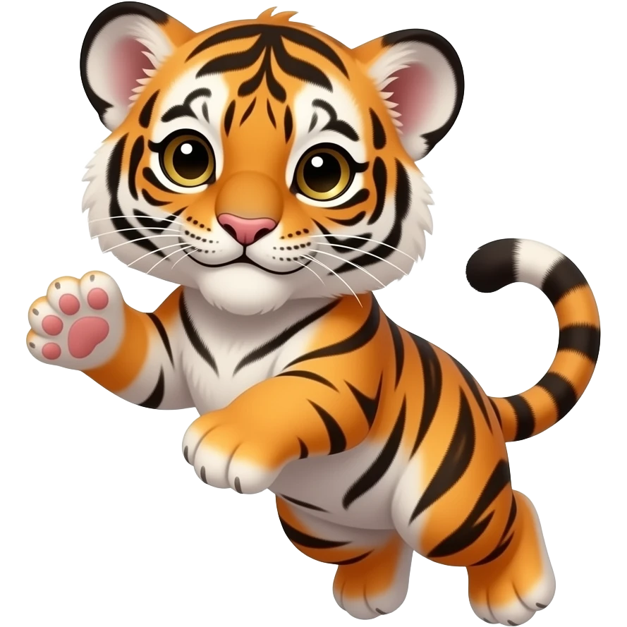🐯 bebé bostesando emoji