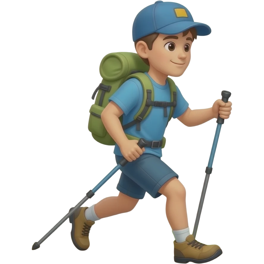 Hiking emoji