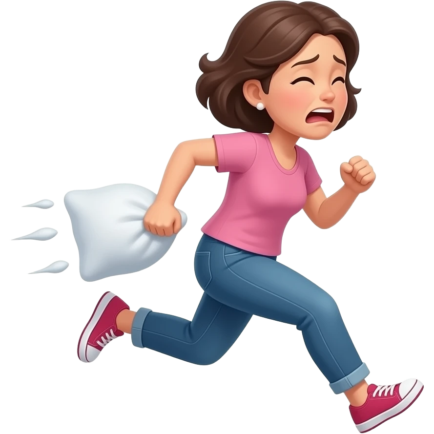 18. Mum Running Late     Chaotic stressed-out mother energy. emoji