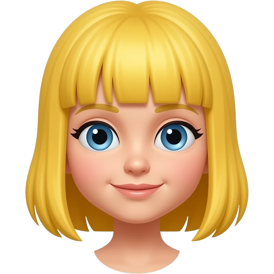 nana  with yellow hair emoji
