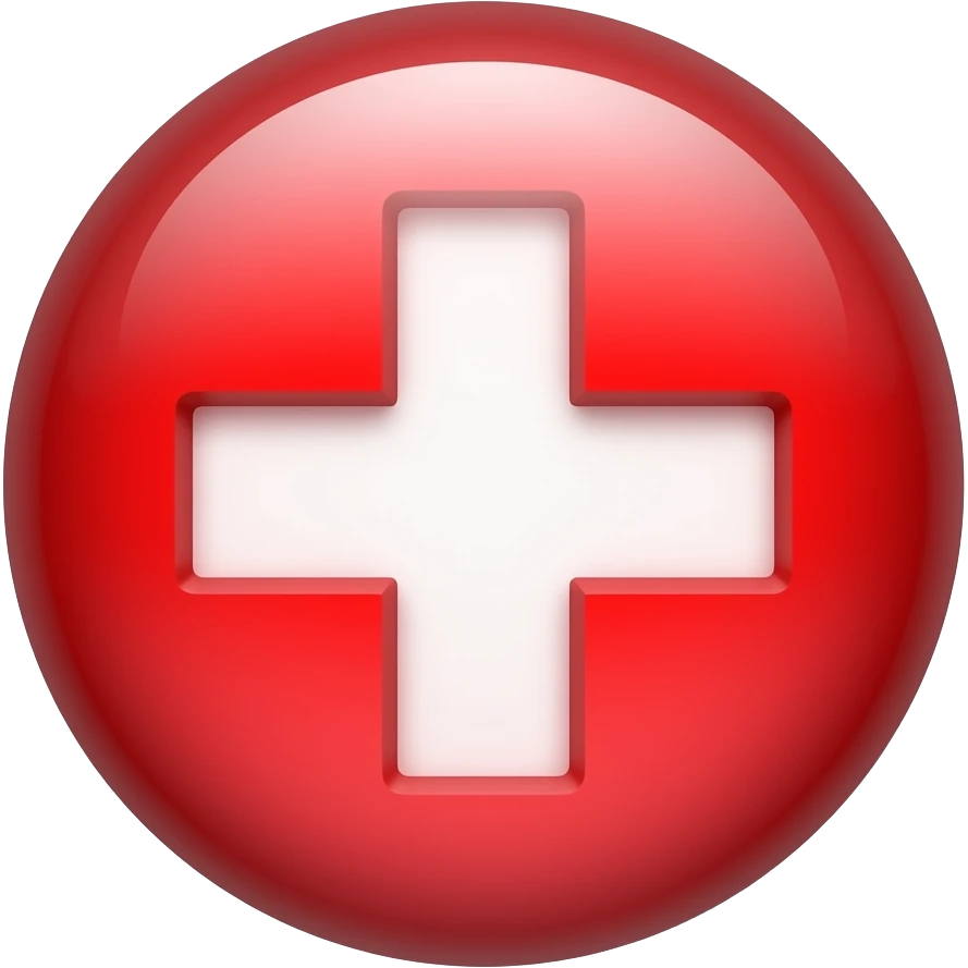 red cross emoji