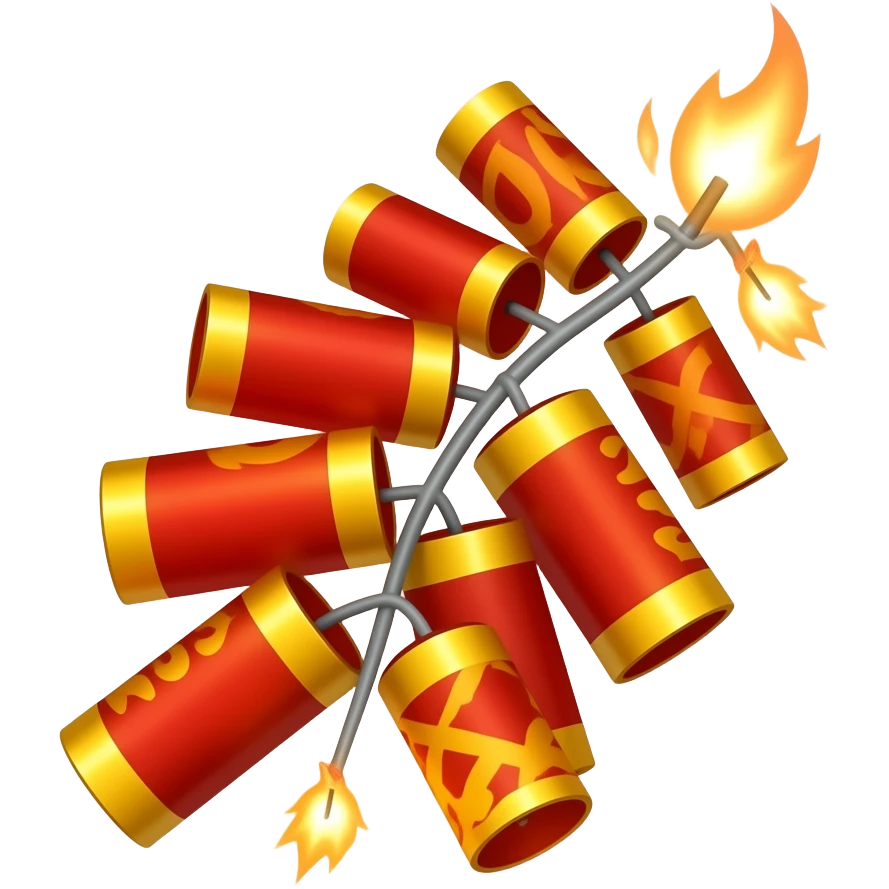 firecracker emoji
