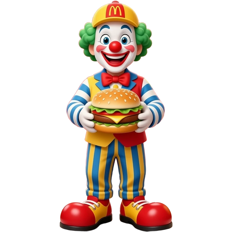 🤡 mcdonald's emoji
