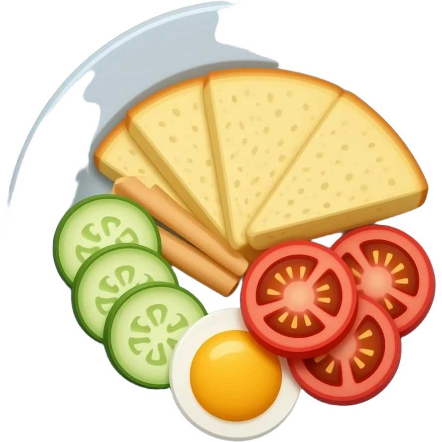 plato de comida emoji