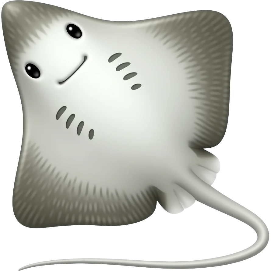 stingray emoji without background emoji