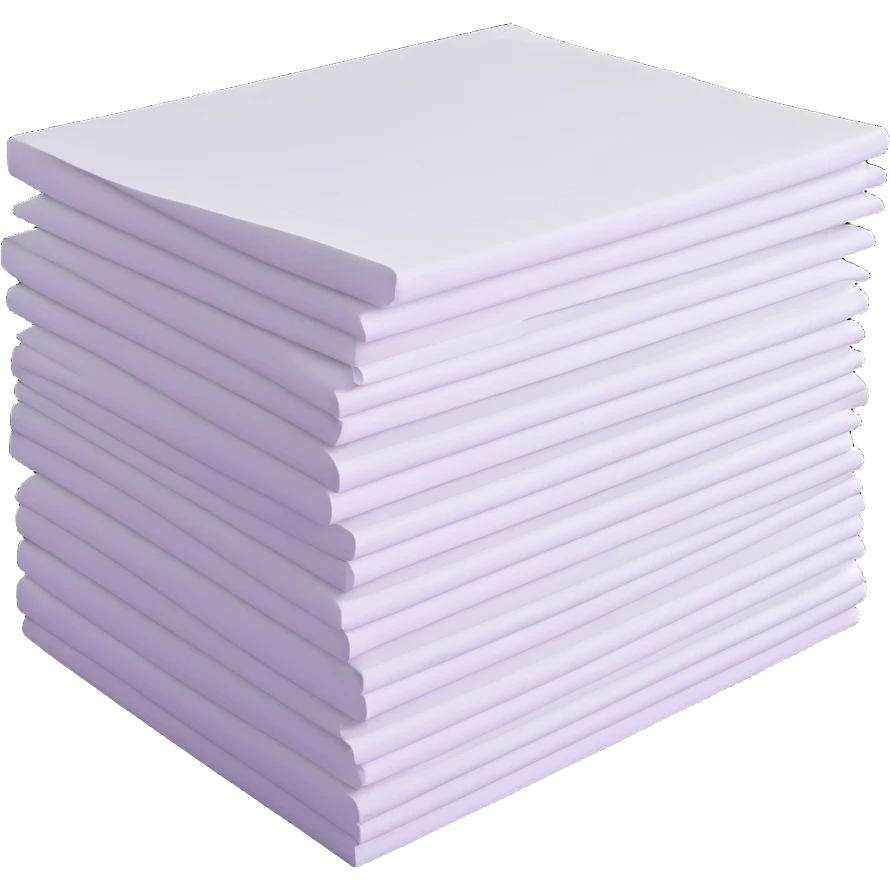 stack of paper sheets emoji