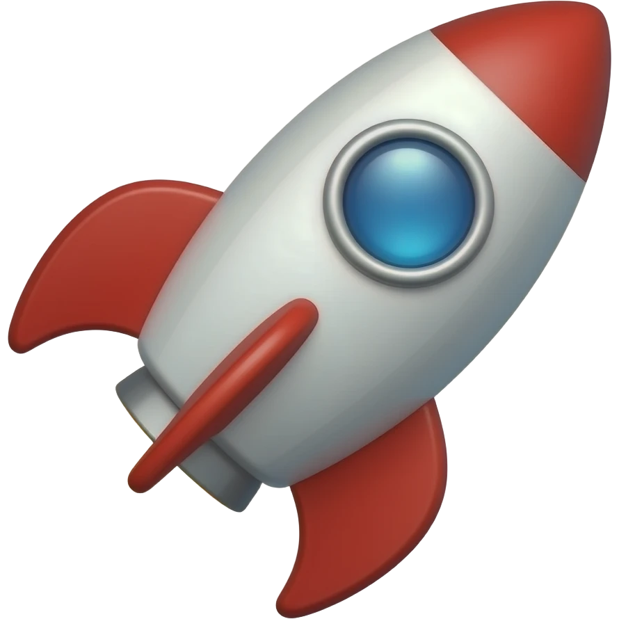 Rocket emoji
