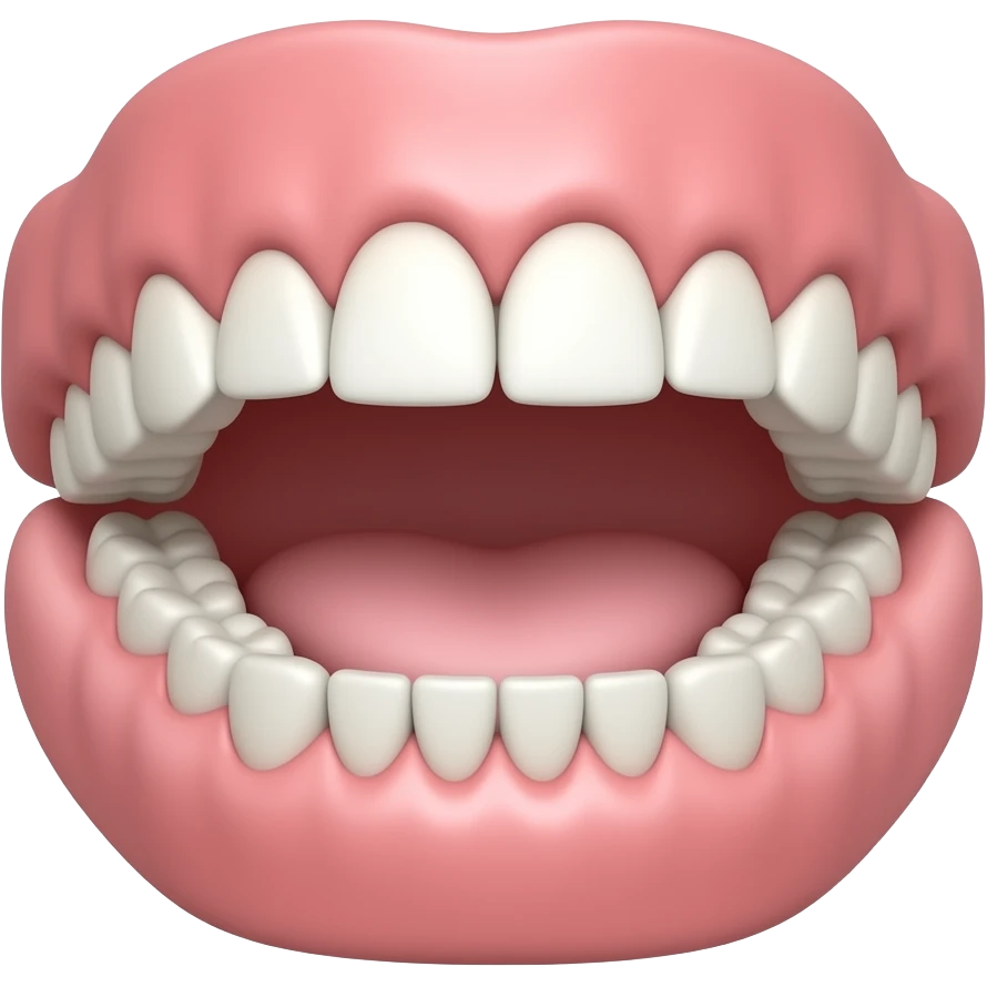 Mouth gag emoji