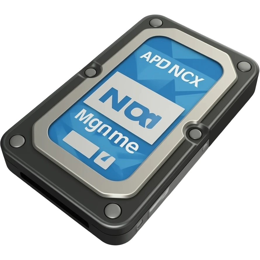 NVME storage device for a computer emoji