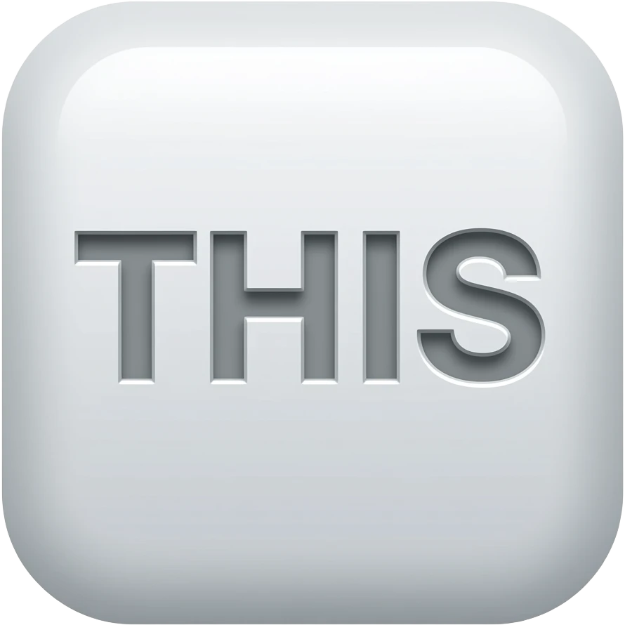 the word THIS emoji