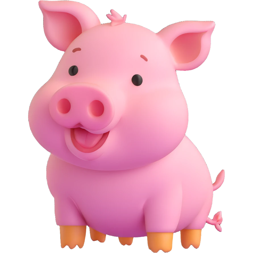 Piglet from Winnie the Pooh emoji