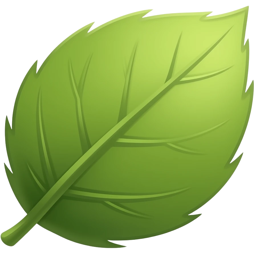 Leaf emoji