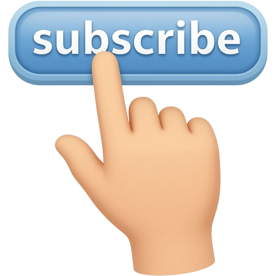 holding subscribe button emoji