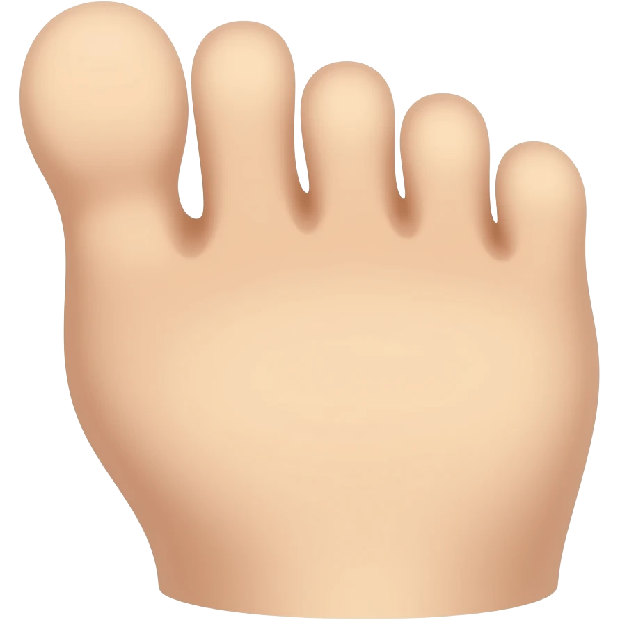 foot emoji