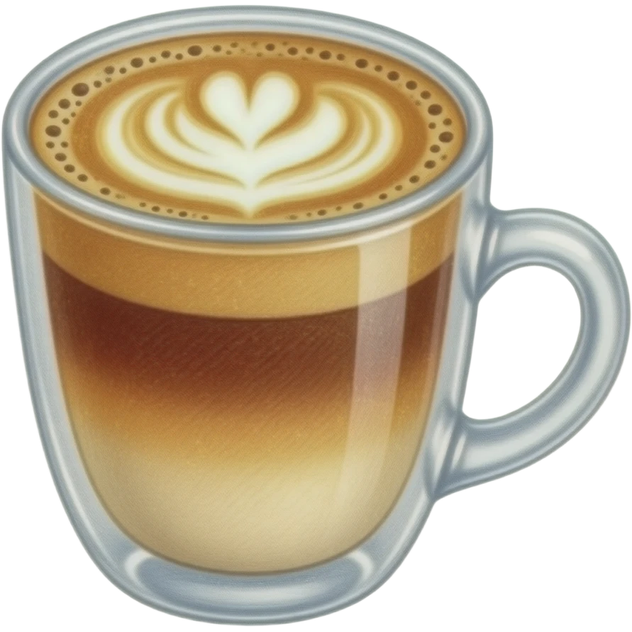 Colored pencil illustration of a coffee cup: layered pigments, visible ...