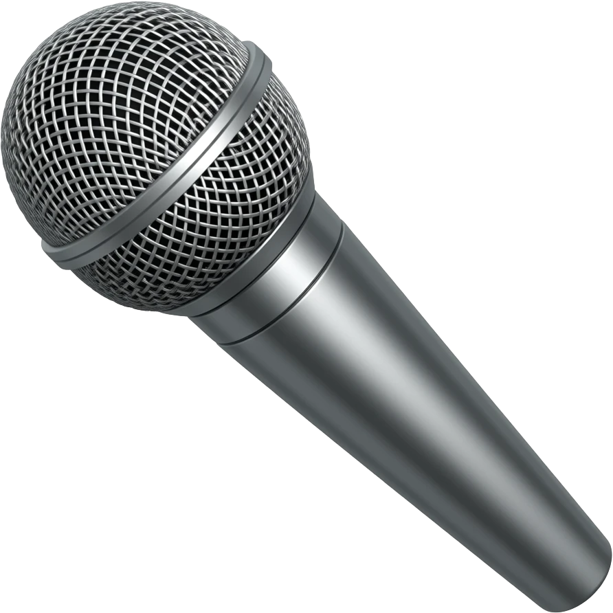 Microphone emoji