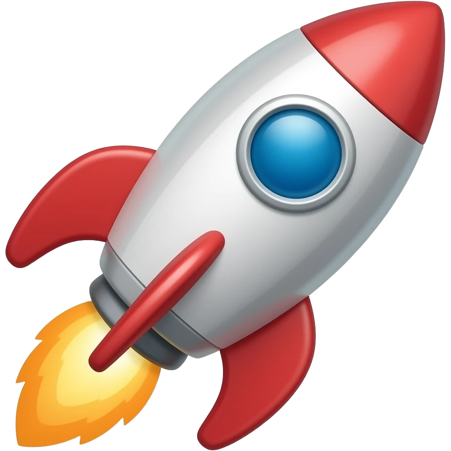 Rocket emoji