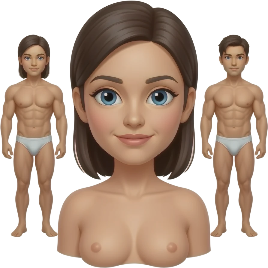Гола много големи Гарди emoji