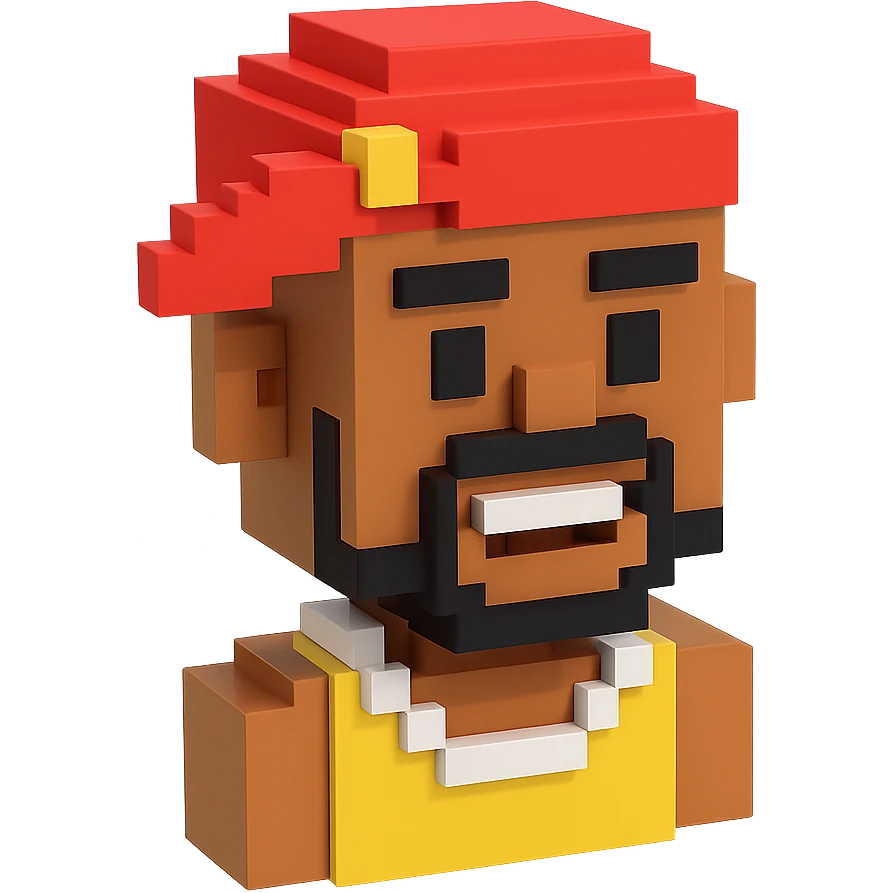 2Pac rapper emoji