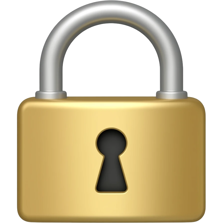 lock emoji