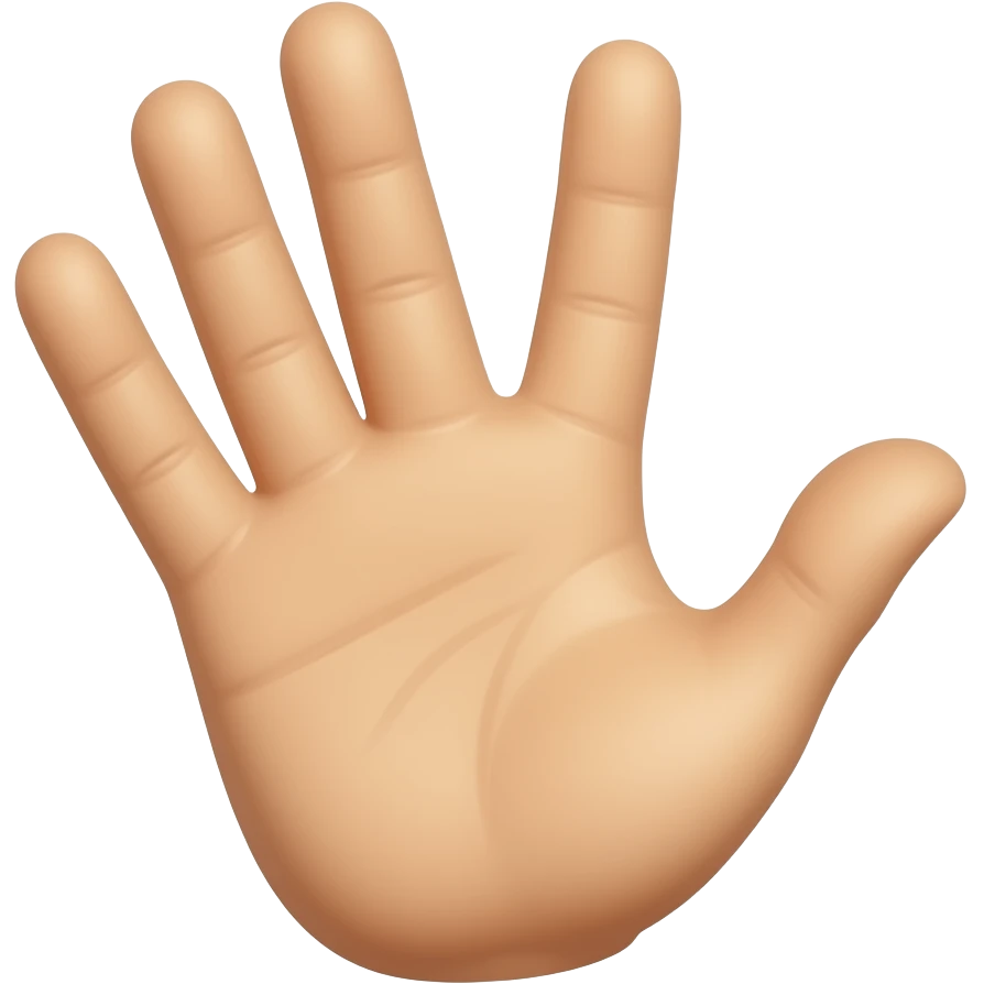 Hand emoji