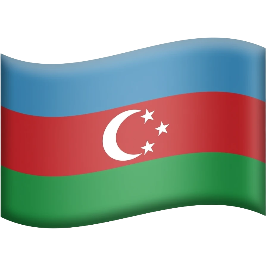 Лезгинский флаг emoji