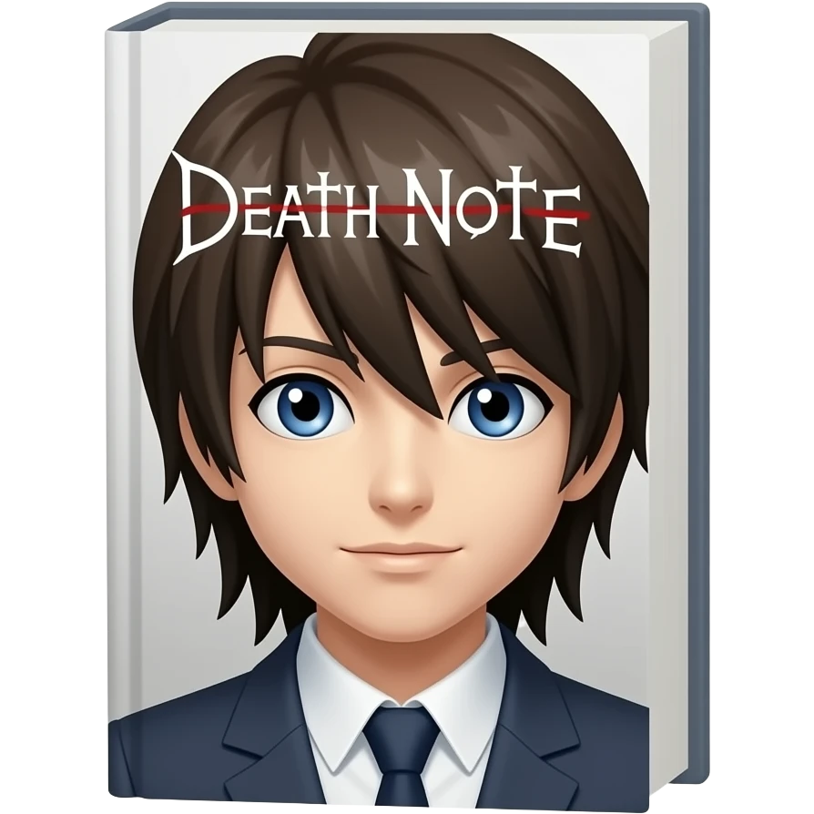 Death note original book emoji