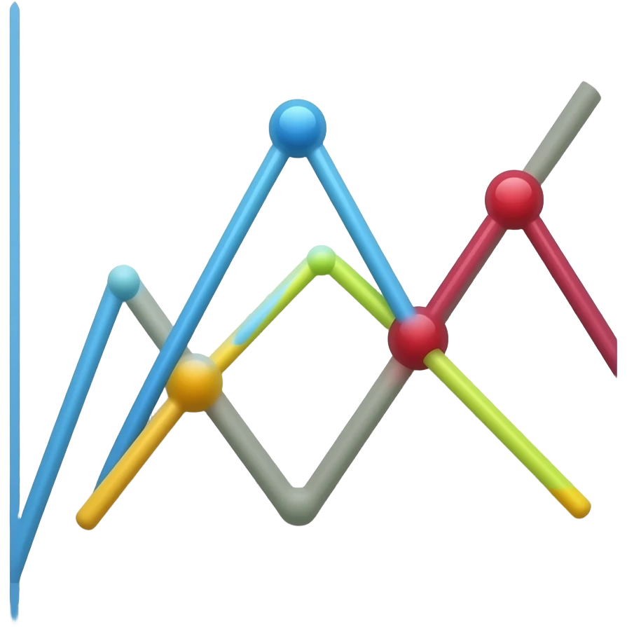 dot line graph emoji