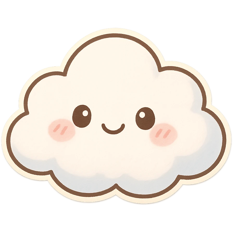 一朵云 emoji