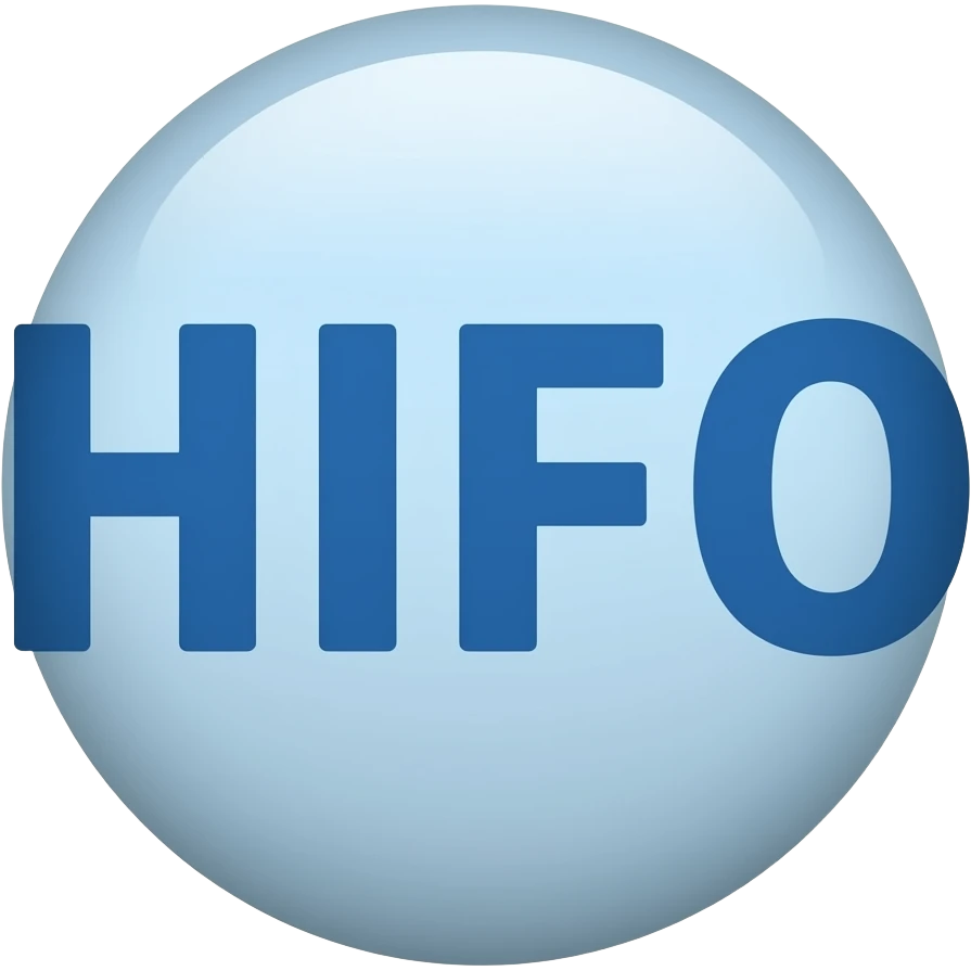 create a HIFO logo in 33a55e emoji