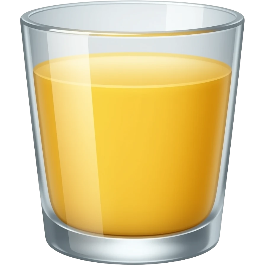 Juice glass emoji