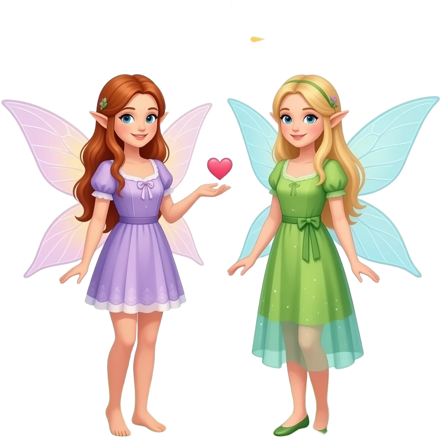 🧝🏻‍♀️🌼💗🧚🏻‍♀️🌞🌸 emoji