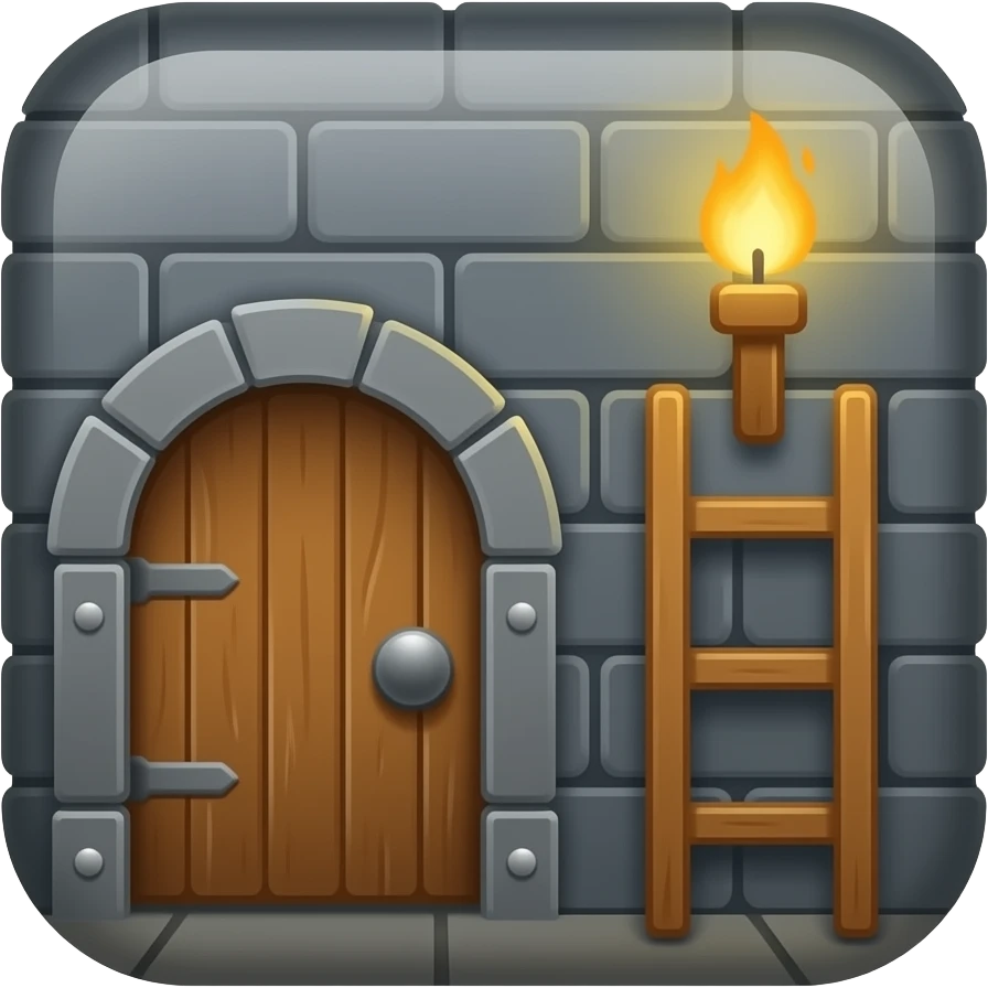 Mines entrance  emoji tile for video game emoji