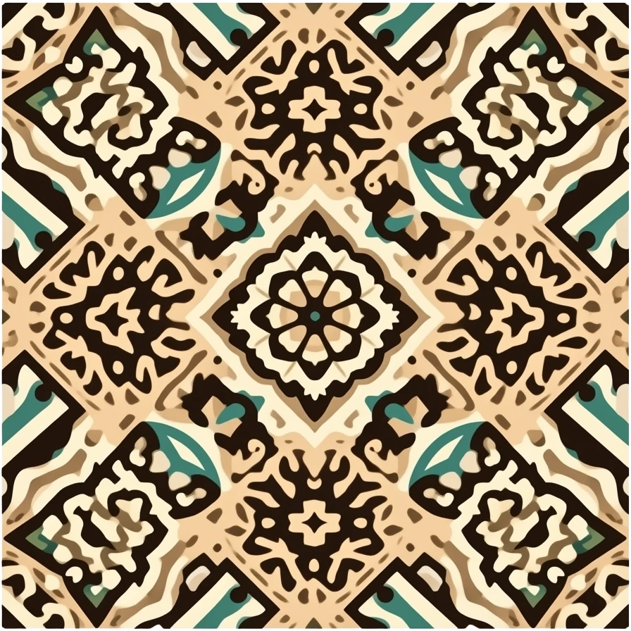 create batic pattern emoji