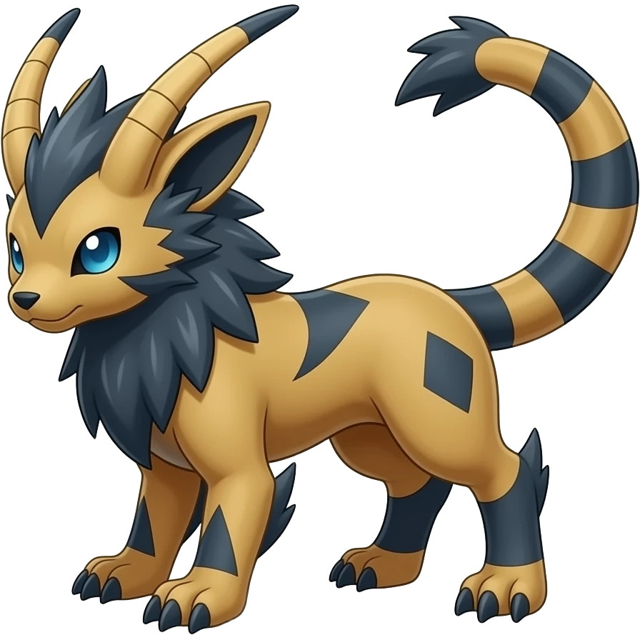 Luxray-Manectric-Kyurem-Darkrai-Genesect-Exveemon-animal-hybrid emoji