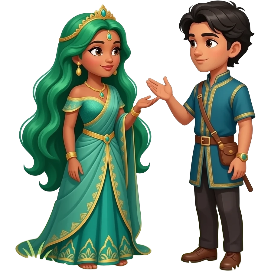 There was a princes named shoba doomaba and she loved grass so one day she told her brother to not be stupid. emoji