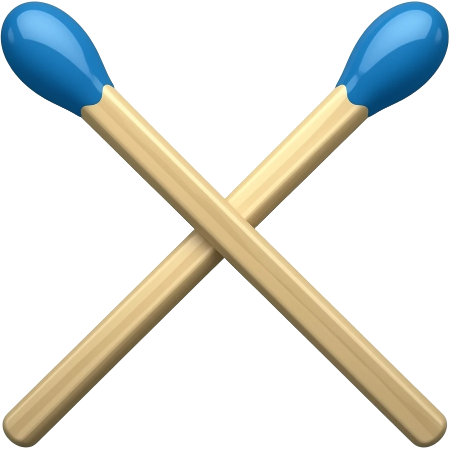 Blue Match emoji