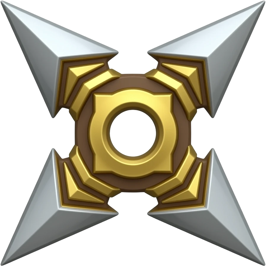 Throwing Star emoji