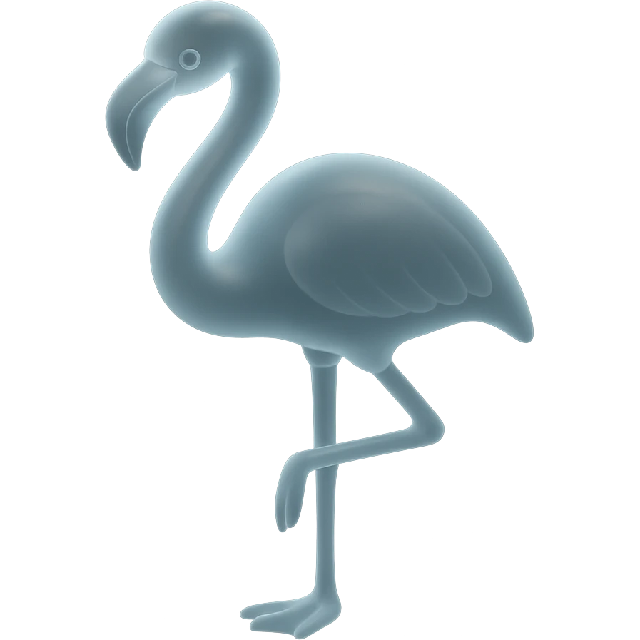 flamingo emoji