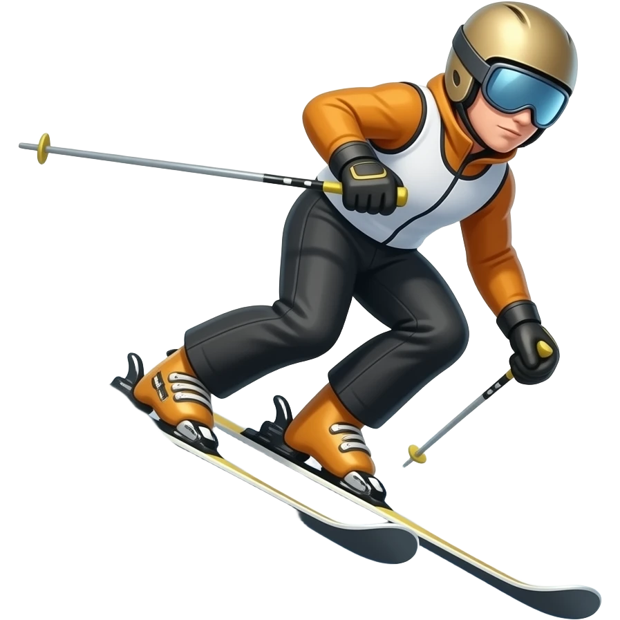 Ski Race emoji