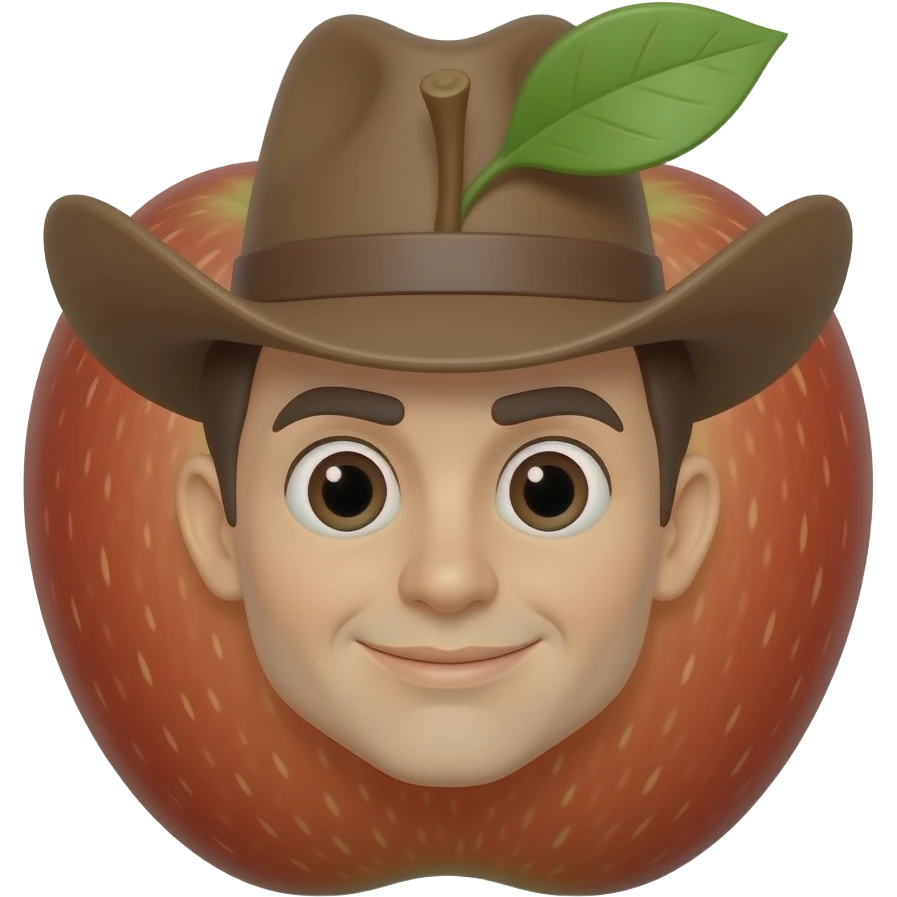 Vaquero estilo apple emoji