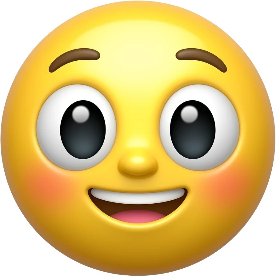 Cute 3D emoji characters, colorful cartoon style, glossy lighting, mobile game style, gradient background, ultra HD” emoji