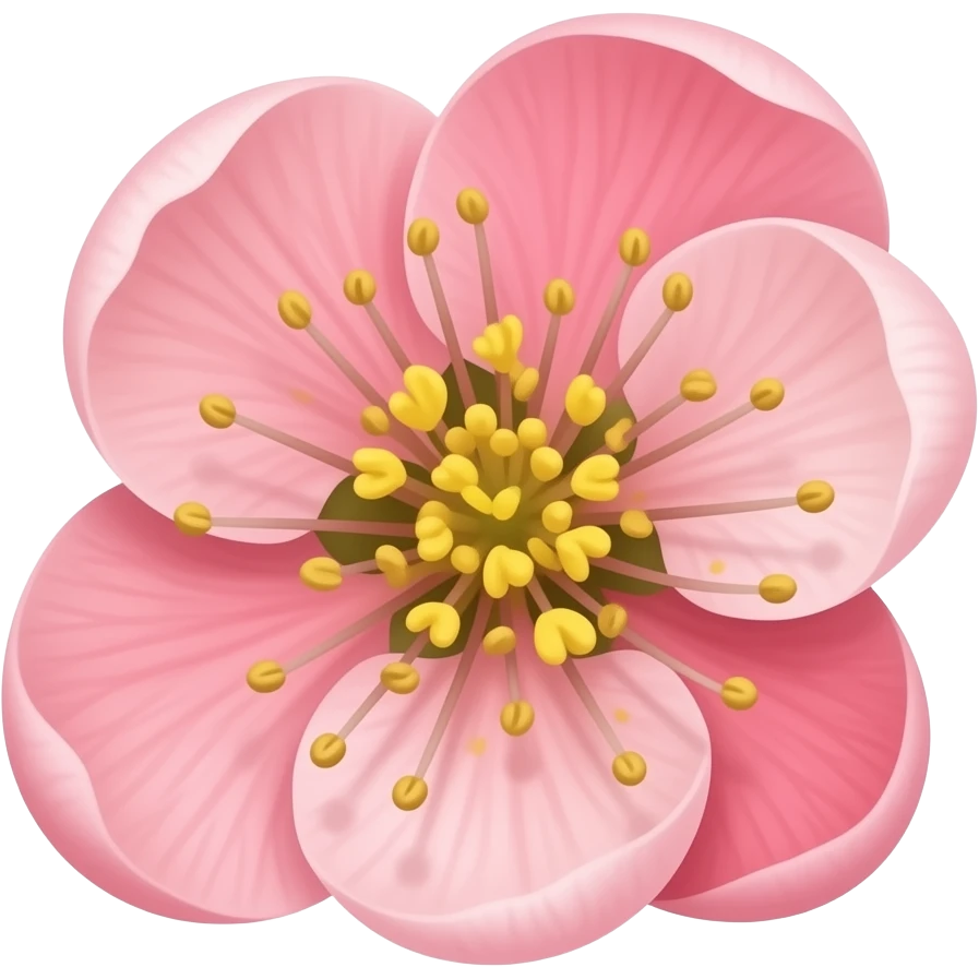 нарисуй цветение Chaenomeles japonica Maulei emoji